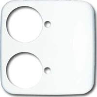 Busch-Jaeger Zentrale Abdeckung Ruftaster Patientenruf Schwesternnotruf Anwesenheitstaster, Rahmen weiß, Retail