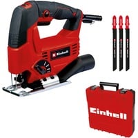 Einhell Stichsäge TC-JS 80/1 Kit rot/schwarz, 550 Watt, inkl. Koffer & Zubehör