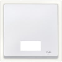 Merten Wippe Symbol Fenster mit Kontrollfenster rechteckig IP44 weiß, Retail