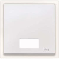 Merten Wippe Symbol Fenster mit Kontrollfenster rechteckig IP44 weiß, Retail