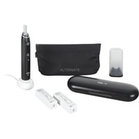 Oral-B Oral-B iO Series 6 Black Lava Luxe Edition, Elektrische Zahnbürste (schwarz, mit Reiseetui)
