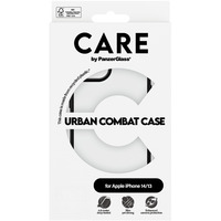 PanzerGlass Urban Combat Case, Handyhülle transparent/schwarz, iPhone 14 / 13, MagSafe