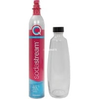 Quick Connect CO₂-Reservezylinder +1 Glaskaraffe, für Wassersprudler