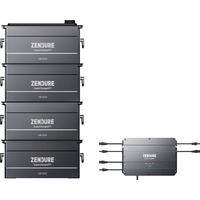 Zendure SolarFlow Set 3,84kWh, Smart PV Hub inkl. 4x Powerstation 960Wh, 0% MWST 1.200 Watt, 3.840 Wh