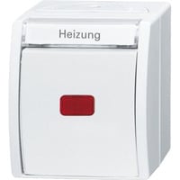 0 Heizung-Notschalter 2601/6 SKWNH-54 weiß, Retail