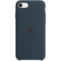 Apple Silikon Case, Handyhülle dunkelblau, iPhone SE (3./2. Generation), iPhone 8/7
