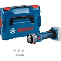 Bosch Professional Akku-Rotationsschneider GCU 18V-30 Professional solo blau/schwarz, ohne Akku und Ladegerät, in L-BOXX