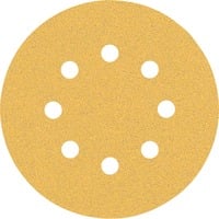 Bosch Professional Expert C470 Schleifblatt, Ø 125mm, K80 50 Stück, für Exzenterschleifer