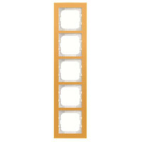 Busch-Jaeger Abdeckrahmen 5-fach, Abdeckung gelb, Retail