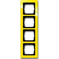 Busch-Jaeger Rahmen 4-fach gelb, Retail