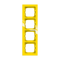 Busch-Jaeger Rahmen 4-fach gelb, Retail