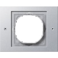 Gira Abdeckrahmen 1-fach TX44 aluminium, Retail