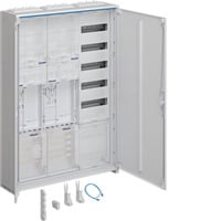 3250617651035 - Hager Komplettschrank univZ ZB33ET225W1 1100mm 2ZP 3feld BKE-I APZ VT-5rh ESA
