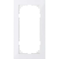 Merten Decor-Rahmen 2-fach weiß, Retail