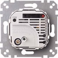 Merten Raumtemperaturregler-Einsatz mit thermischer Rückführung, 230 Volt Wechselstrom, 10 Ampere, Thermostat Retail
