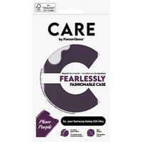 PanzerGlass Fearlessly Fashionable Case, Handyhülle pflaume, Samsung Galaxy S25 Ultra, QI-kompatibel
