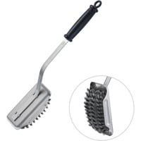 RÖSLE Barbecue-Reinigungsbürste SlideX, Grill-Reinigungsbürste edelstahl/schwarz