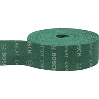 Bosch Professional Expert Vliesrolle N880 Allzweck, 100mmx10m, Schleifblatt grün, 10 Meter Rolle, zum Handschleifen