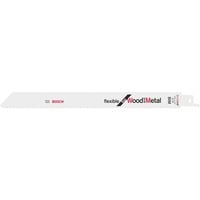 Bosch Professional Säbelsägeblatt S 1122 HF Flexible for Wood and Metal, 100 Stück Länge 225mm