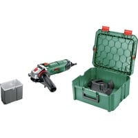 Bosch Winkelschleifer PWS 850-125 + SystemBox grün/schwarz, 850 Watt