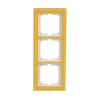 Busch-Jaeger Abdeckrahmen 3-fach, Abdeckung gelb, Retail