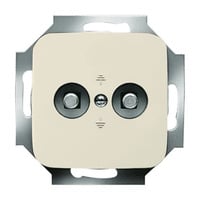 Busch-Jaeger Potentialausgleich weiß 2-fach Unterputz, Dose weiß, Retail