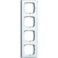 4011395117392 - BJ Reflex SI Rahmen 2514-214K-102 4fach für Kanalinstallation alpinweis