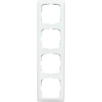 Busch-Jaeger Rahmen vierfach für Kanalabdeckungen weiß, Retail