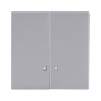 Busch-Jaeger Wippe zweiteilige Ausführung aluminium, Retail