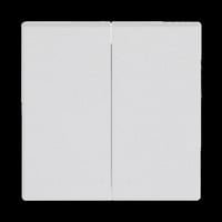 Busch-Jaeger Wippe zweiteilige Wippe matt weiß (matt), Retail