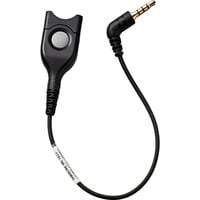 Kabel CCEL 195 schwarz, für HP iPAQ, Nokia Verwendung: Für HP PDAs, Nokia Mobiltelefone mit 3,5mm Klinkenbuchse Anschlüsse: 1x ED EasyDisconnect (Stecker) auf 1x 3,5-mm-Audio 3Pin (Stecker)