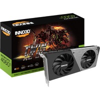 INNO3D GeForce RTX 4060 Ti TWIN X2 OC, Grafikkarte DLSS 3, 3x DisplayPort, 1x HDMI 2.1