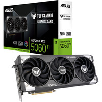 ASUS GeForce RTX 5060 Ti TUF GAMING 8GB, Grafikkarte DLSS 4, 3x DisplayPort, 1x HDMI 2.1