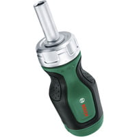Bosch Heimwerken & Garten Stubby-Ratschenschraubendreher mit Bit-Satz, 7-teilig grün/schwarz, Drehmoment bis 50 Nm
