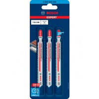 Bosch Professional EXPERT Carbide Stichsägeblatt T 301 CHM 'Plastic Composites Clean' 3 Stück