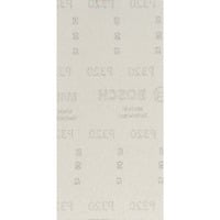 Bosch Professional Expert M480 Netzstruktur-Schleifblatt 93 x 186mm, K320 10 Stück, für Schwingschleifer