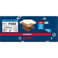 Bosch Professional Expert M480 Netzstruktur-Schleifblatt Ø 125mm, K400 50 Stück, für Exzenterschleifer