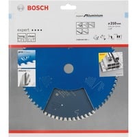 Bosch Professional Kreissägeblatt Expert for Aluminium, Ø 210mm, 72Z Bohrung 30mm, für Handkreissägen