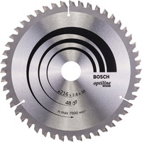 Bosch Professional PRO Wood Kreissägeblatt, Ø 216mm, 48Z Bohrung 30mm, für Kapp- & Gehrungssägen