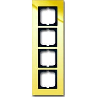 Busch-Jaeger Rahmen vierfach gold, Retail