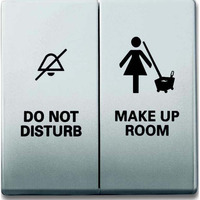 Busch-Jaeger Wippe zweiteilig mit Aufdruck edelstahl, Retail