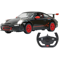 Jamara Deluxe Car Series - Porsche GT3 RS, RC schwarz, Maßstab 1:14, 2,4 GHz