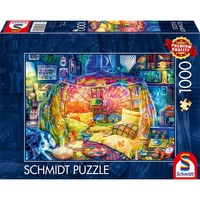 Schmidt Spiele Gemütliche Höhle, Puzzle 1000 Teile