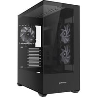 Sharkoon SK6 ARGB , Tower-Gehäuse schwarz, Tempered Glass x 2