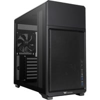 Thermaltake TR300 TG Black, Tower-Gehäuse schwarz, Tempered Glass