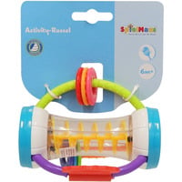 VEDES SpielMaus Baby Activity-Rassel mit Spiegel 
