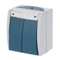 0 Jalousieschalter 2601/4 W-53 grau, Retail