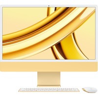 Apple iMac 59,62 cm (24") M3 2023 CTO, MAC-System gelb/hellgelb, macOS, Deutsch