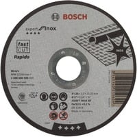 Bosch Trennscheibe Expert for Inox - Rapido, Ø 125mm Bohrung 22,23mm, AS 60 T INOX BF, gerade