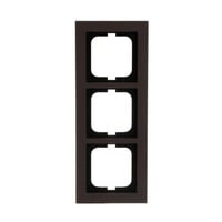 Busch-Jaeger Abdeckrahmen 3-fach, Abdeckung braun, Retail